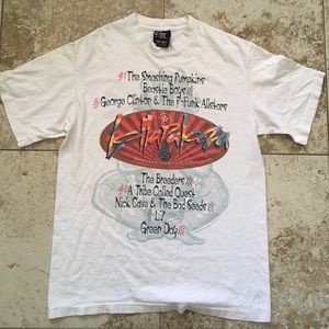 Lollapalooza,; Vintage festival t-shirt